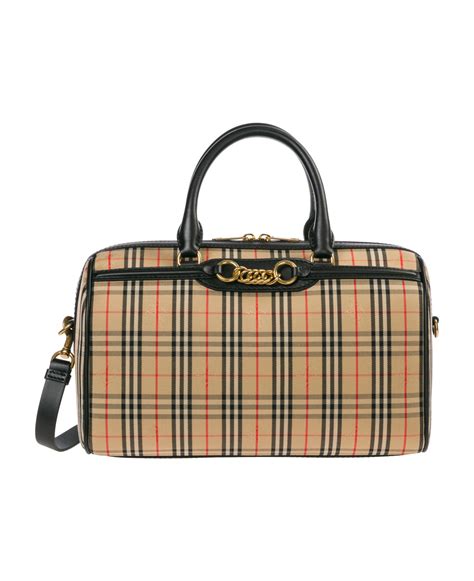 burberry bowling bag vintage|Burberry clutches and evening bags.